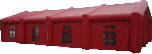 The Red Wedding Tent, outside